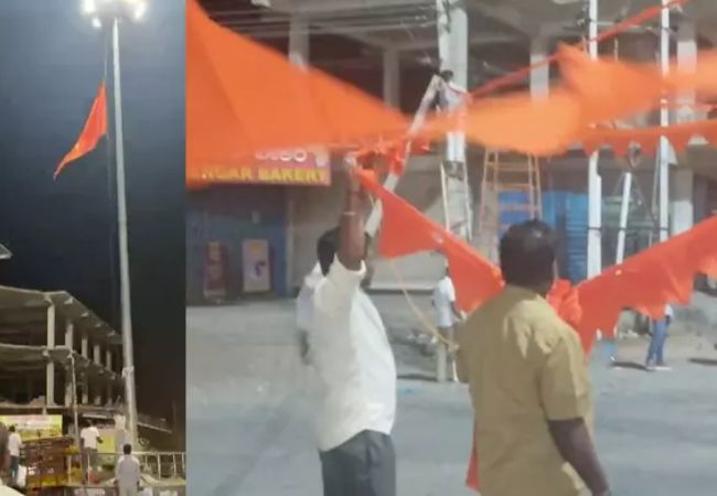 RSS publicity material removed in Kalaburagi, BJP sees red
